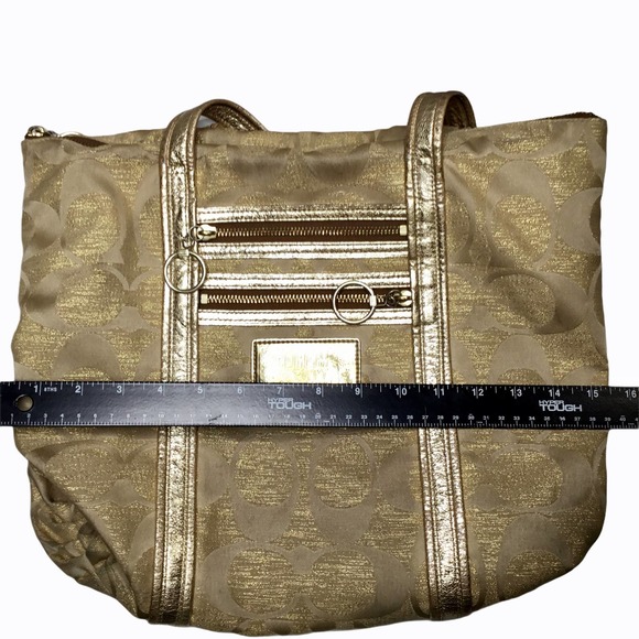 Coach Gold Poppy Bag - Picture 5 of 7